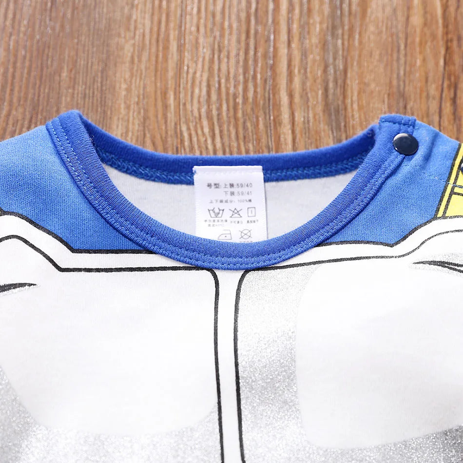 Newborn Costume Baby Anime Romper Boy Kakashi Akatsuki Chopper Zoro Vegeta Cosplay Clothes Infant Jumpsuit Clothes 0-18 Months