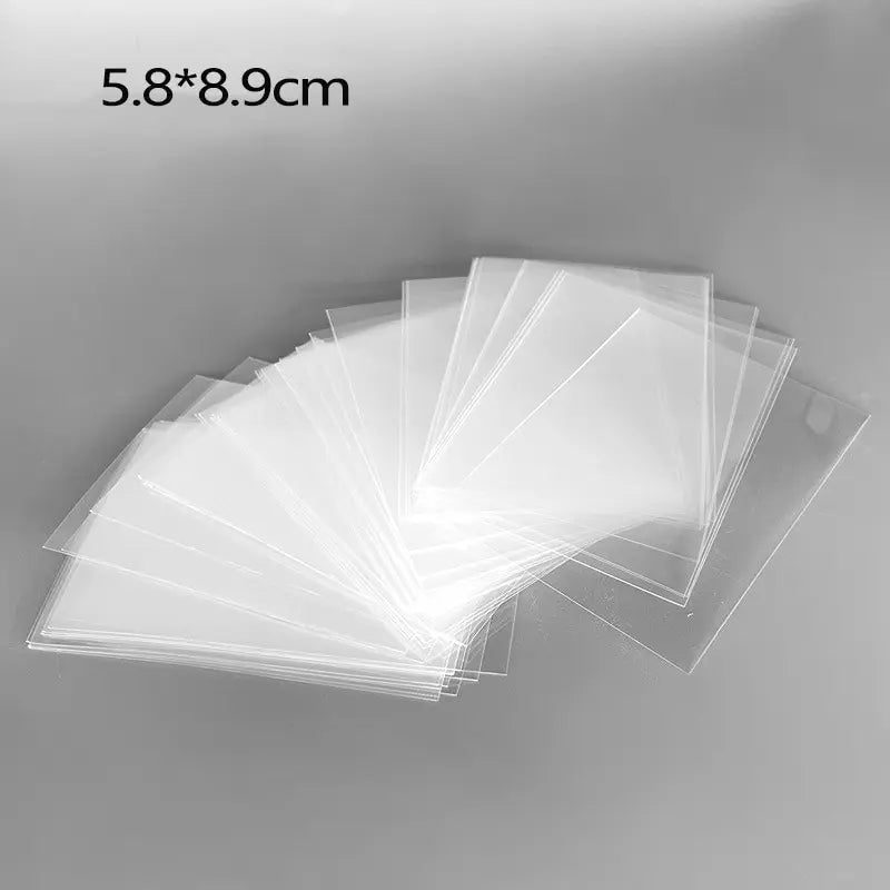 Sleeves Protector 100Pcs Magic Board Playing Game Transparent Storage Bag Tarot Covers for Kid Toy Gift Accessories
