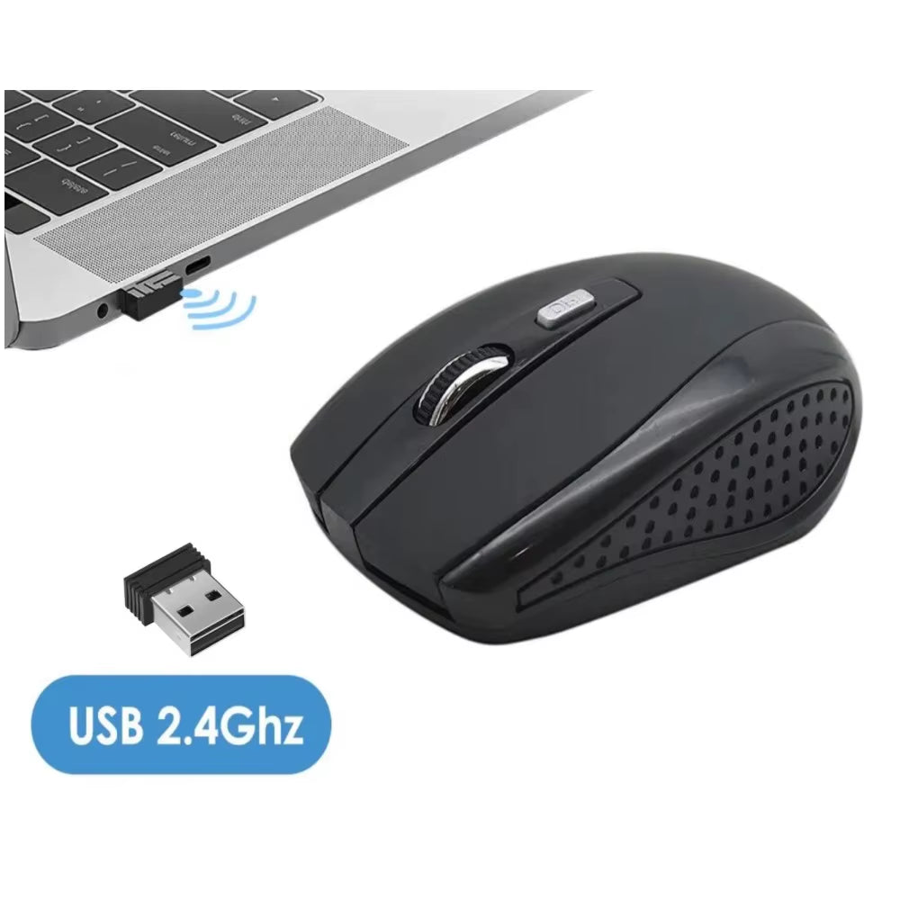 Computer Mouse Wireless USB Adjustable Gamer Gaming 6 Button Optical 2.4 USB Receiver for Computer PC Accessories