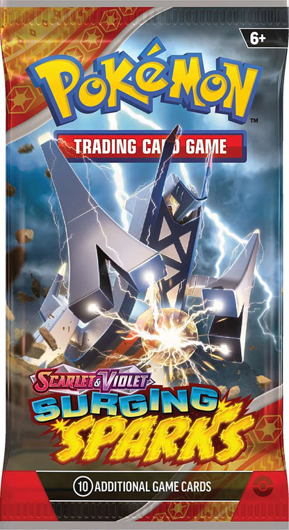 Scarlet & Violet Surging Sparks Booster Pack (10 Cards)