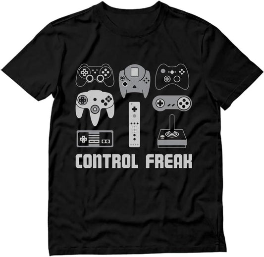Teestars - Video Game Control Freak Gaming Funny Gamer T-Shirt