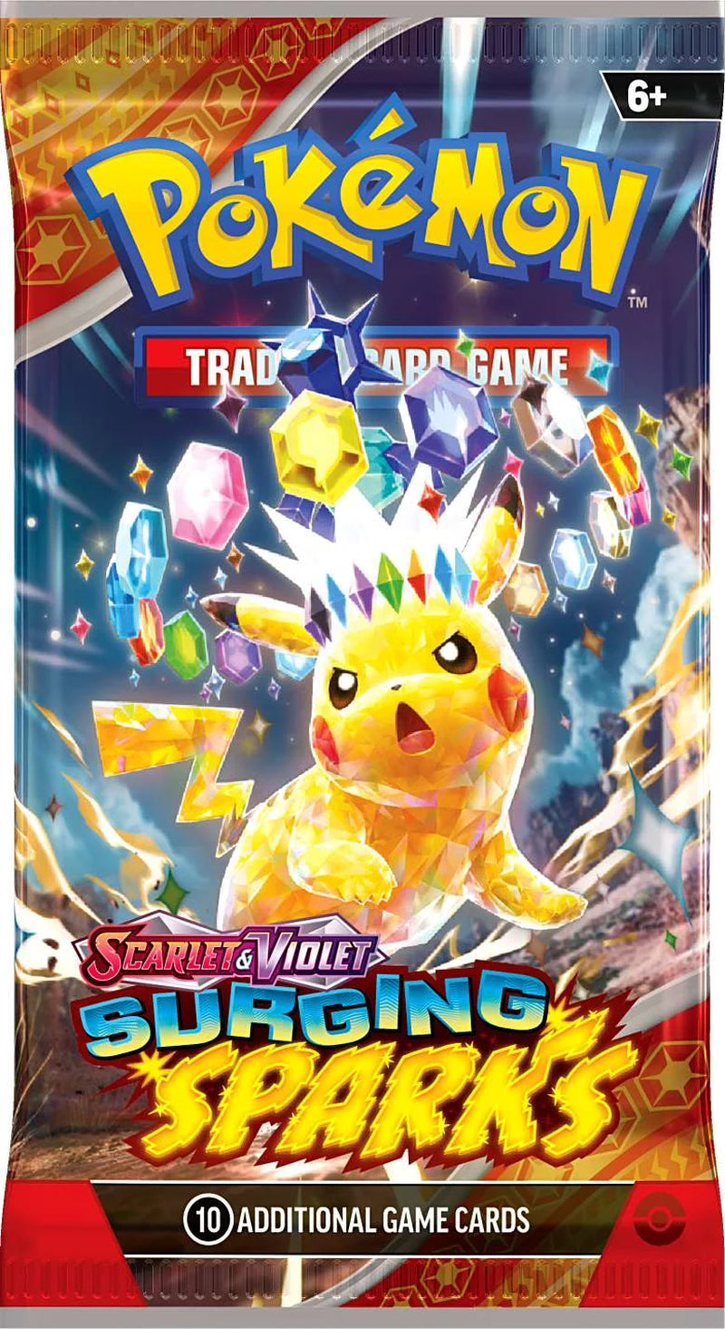 Scarlet & Violet Surging Sparks Booster Pack (10 Cards)