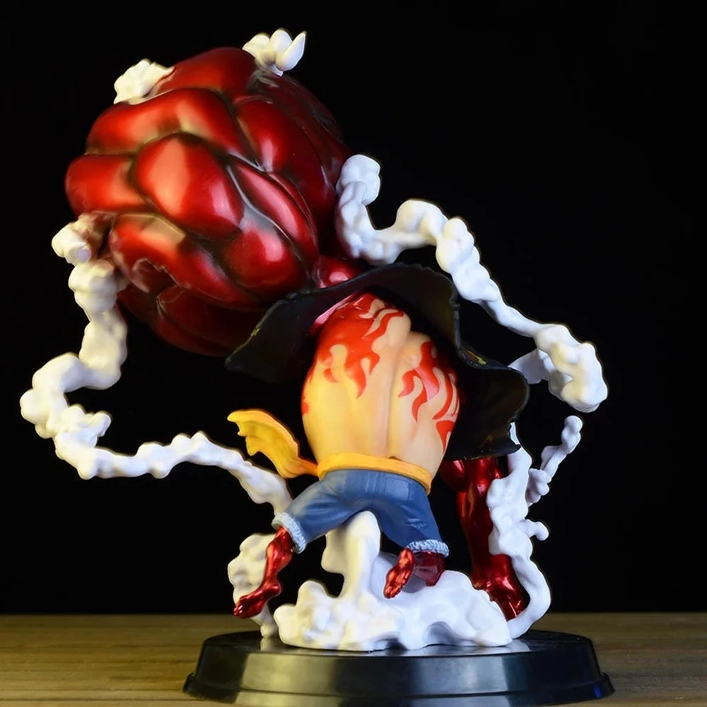 25CM Luffy Gear 4 Figurine One Piece Anime Action Figure Adult Children Toys Japan Manga Kids Cartoon Gift Free Shipping Items