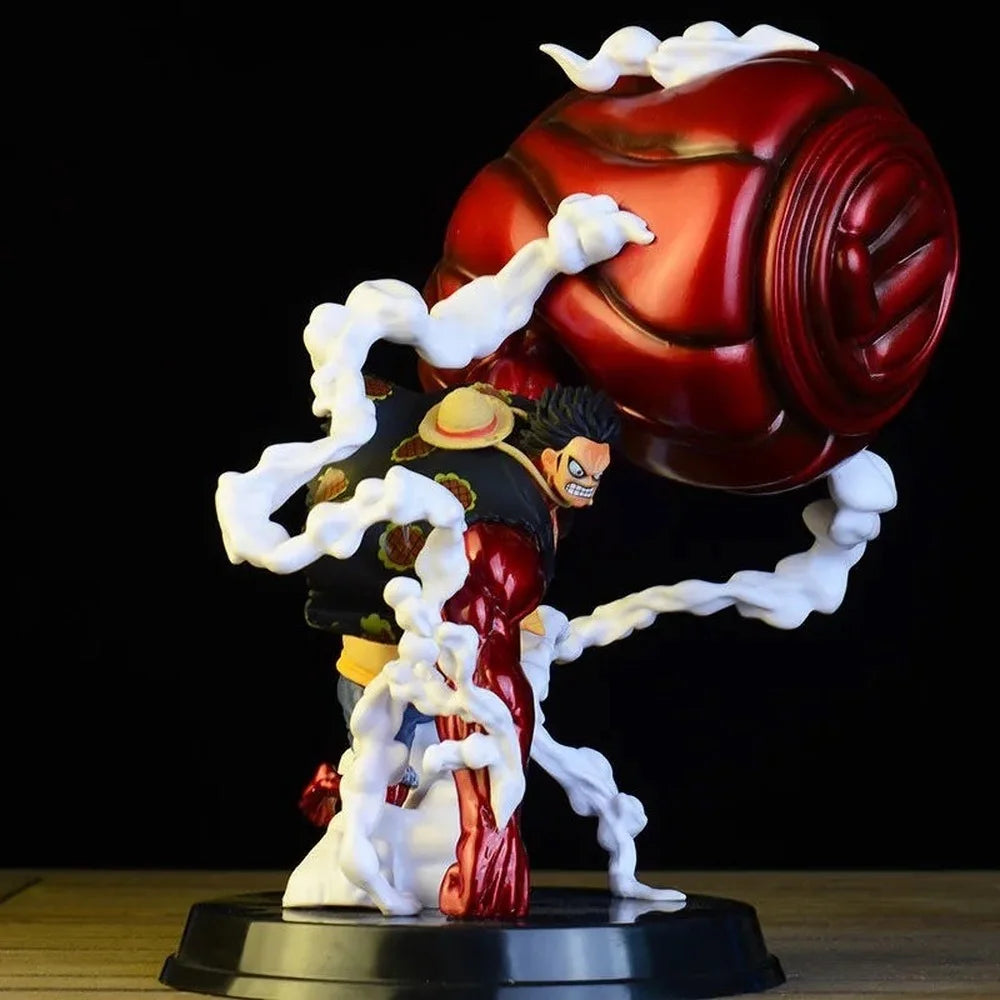 25CM Luffy Gear 4 Figurine One Piece Anime Action Figure Adult Children Toys Japan Manga Kids Cartoon Gift Free Shipping Items