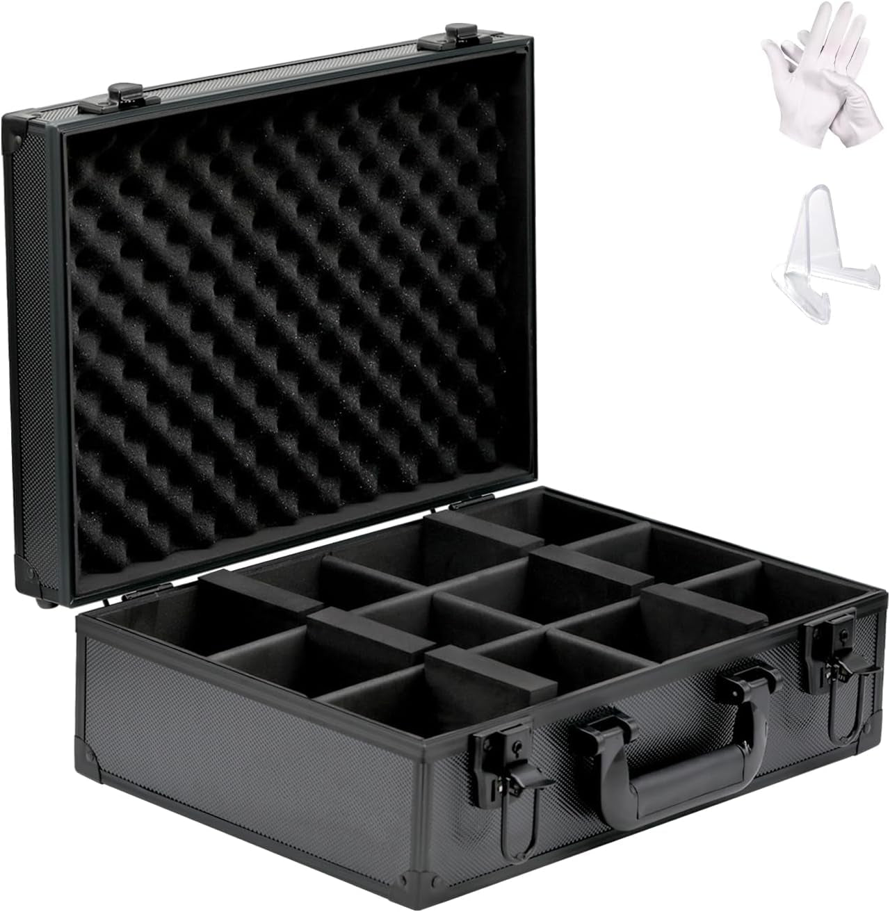 3" X 4" Sports Cards Storage Box, Top Loader Card Carrying Case, Sleeved Card St