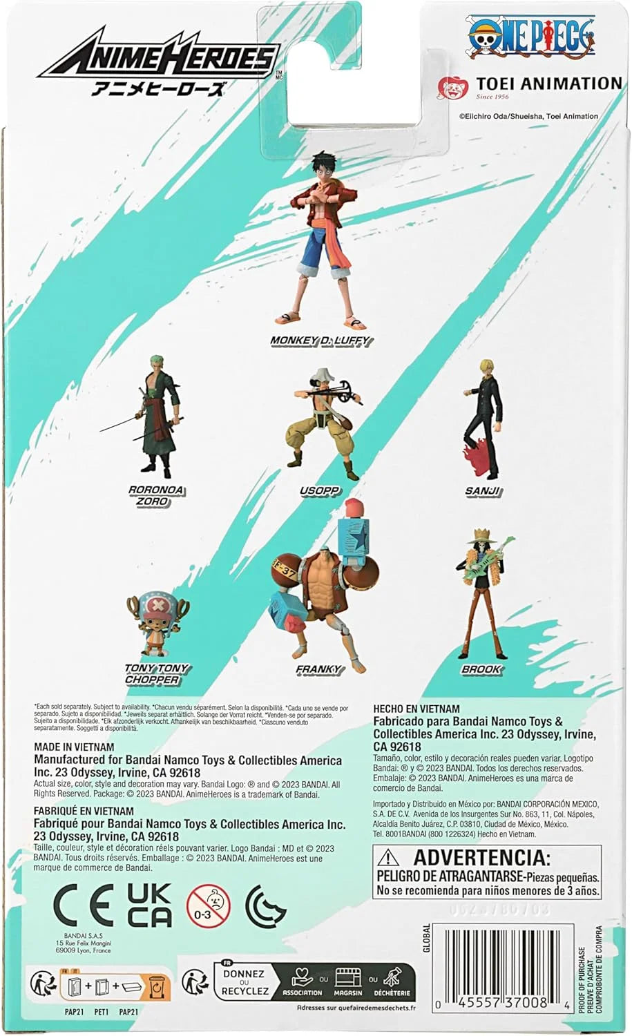 - One Piece - Monkey D. Luffy Renewal Version, 6.5" Action Figure