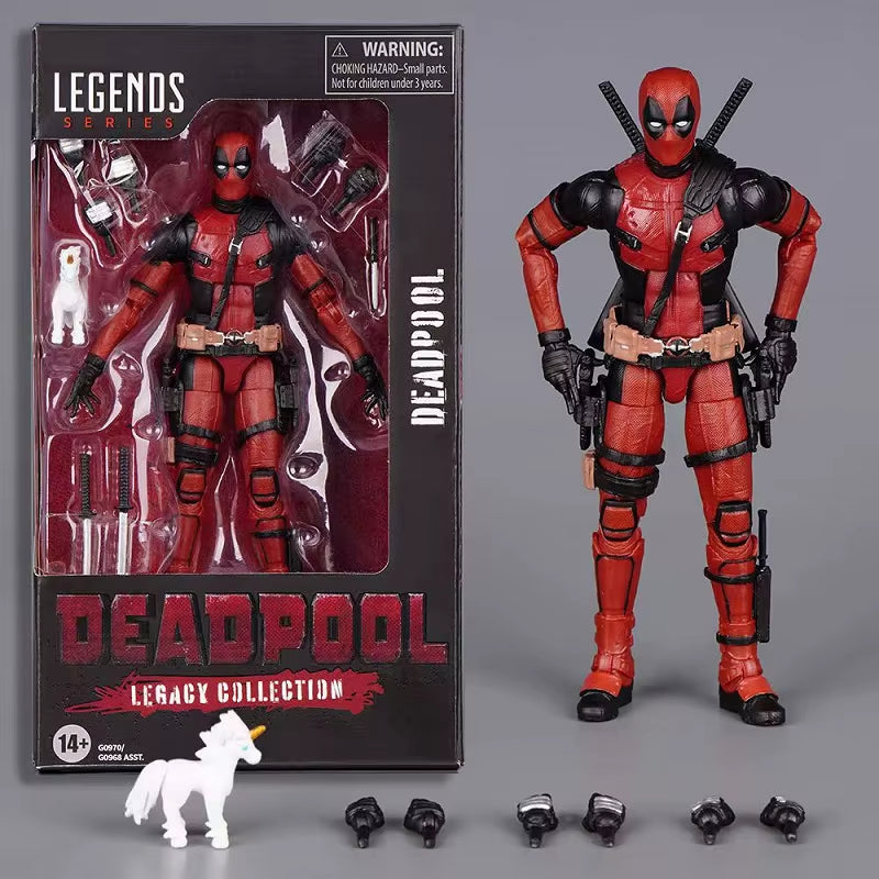 Legend Series Deadpool Action Figure Articulated Joints Moveable Doll Toys Collection Movie Model Gift