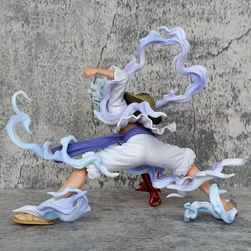 One Piece Figure Anime Sun God Nika Luffy Gear 5 Action Figures Gk Statue Monkey D. Luffy PVC Model Toy Ornament Boys Gift Items