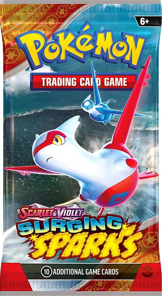 Scarlet & Violet Surging Sparks Booster Pack (10 Cards)