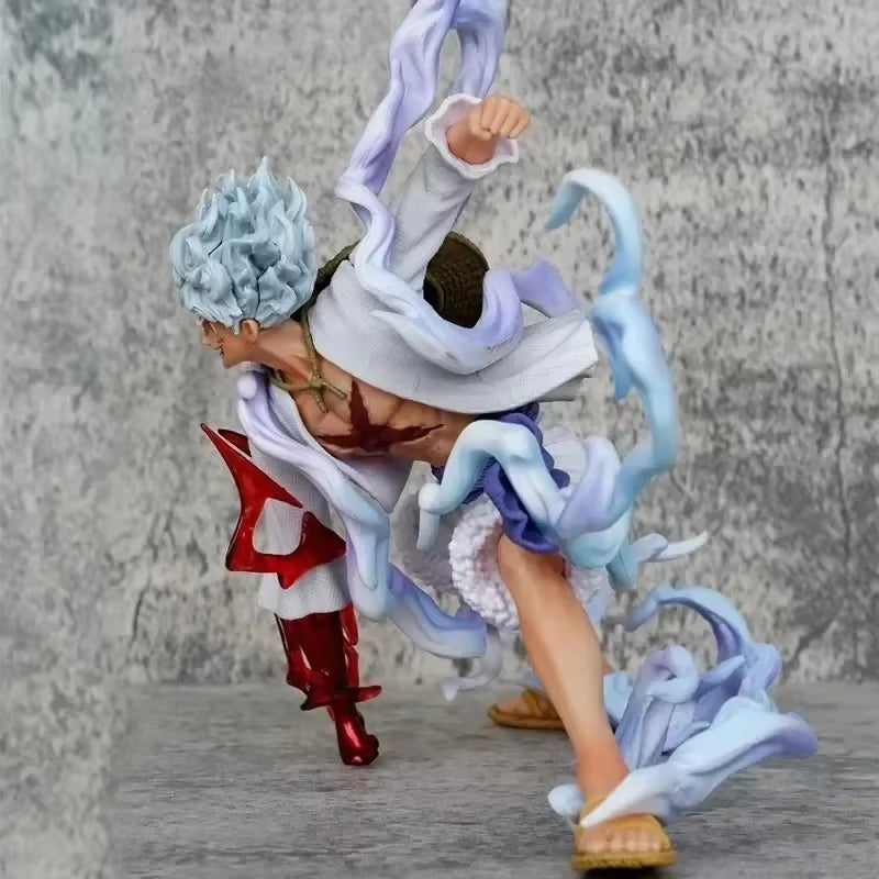 One Piece Figure Anime Sun God Nika Luffy Gear 5 Action Figures Gk Statue Monkey D. Luffy PVC Model Toy Ornament Boys Gift Items