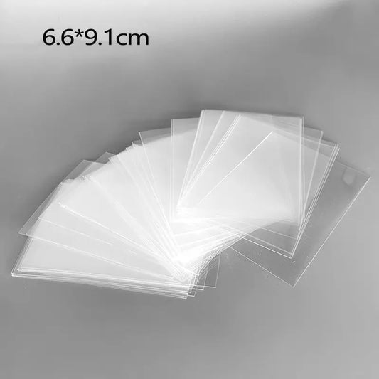 Sleeves Protector 100Pcs Magic Board Playing Game Transparent Storage Bag Tarot Covers for Kid Toy Gift Accessories
