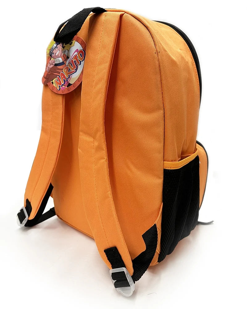 Anime Character Print 16" Backpack with Lunch Bag Set for Boys