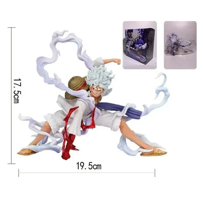 One Piece Figure Anime Sun God Nika Luffy Gear 5 Action Figures Gk Statue Monkey D. Luffy PVC Model Toy Ornament Boys Gift Items