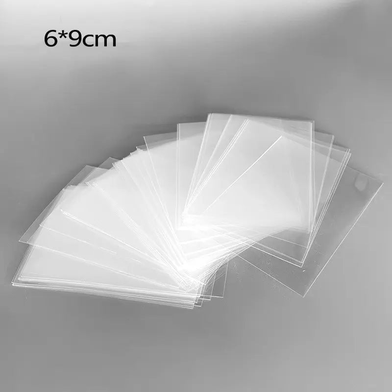 Sleeves Protector 100Pcs Magic Board Playing Game Transparent Storage Bag Tarot Covers for Kid Toy Gift Accessories