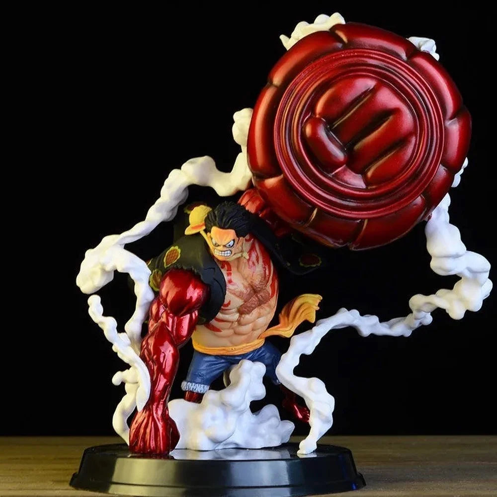 25CM Luffy Gear 4 Figurine One Piece Anime Action Figure Adult Children Toys Japan Manga Kids Cartoon Gift Free Shipping Items