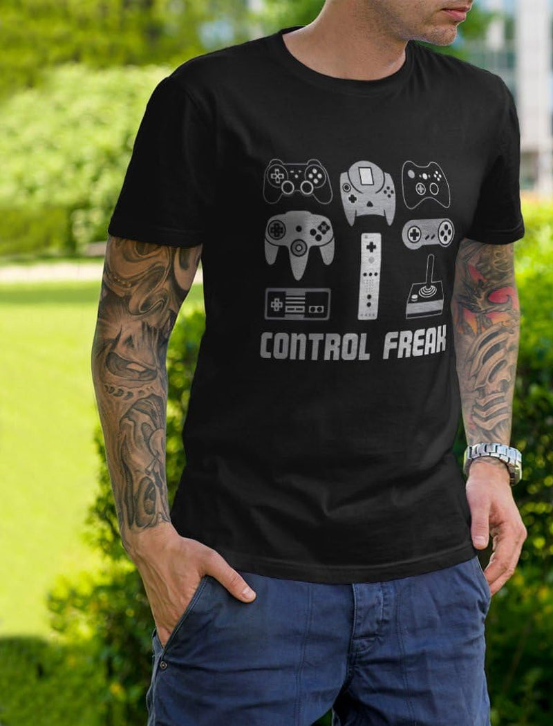 Teestars - Video Game Control Freak Gaming Funny Gamer T-Shirt