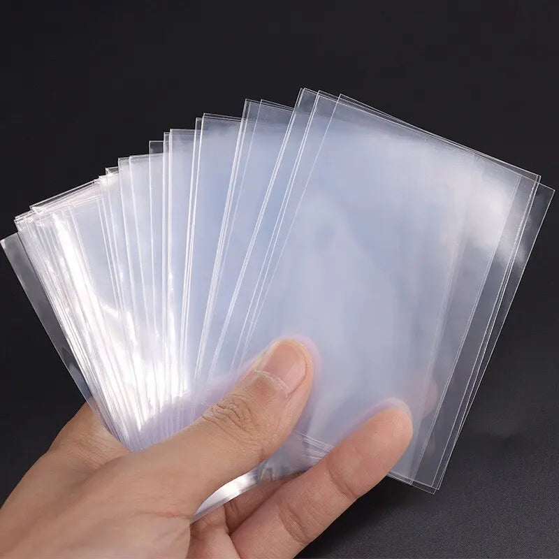 Sleeves Protector 100Pcs Magic Board Playing Game Transparent Storage Bag Tarot Covers for Kid Toy Gift Accessories