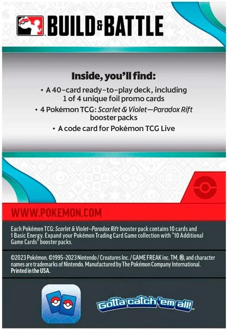 Scarlet Violet - Paradox Rift Build Battle Box -  TCG