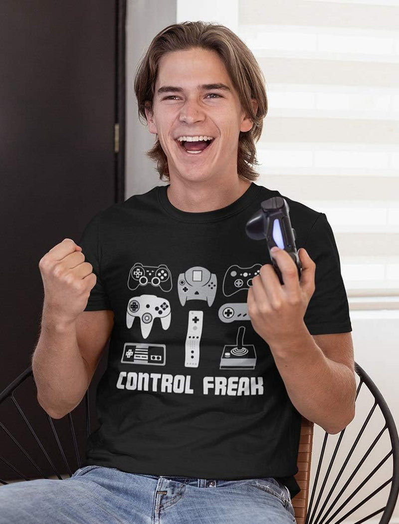 Teestars - Video Game Control Freak Gaming Funny Gamer T-Shirt